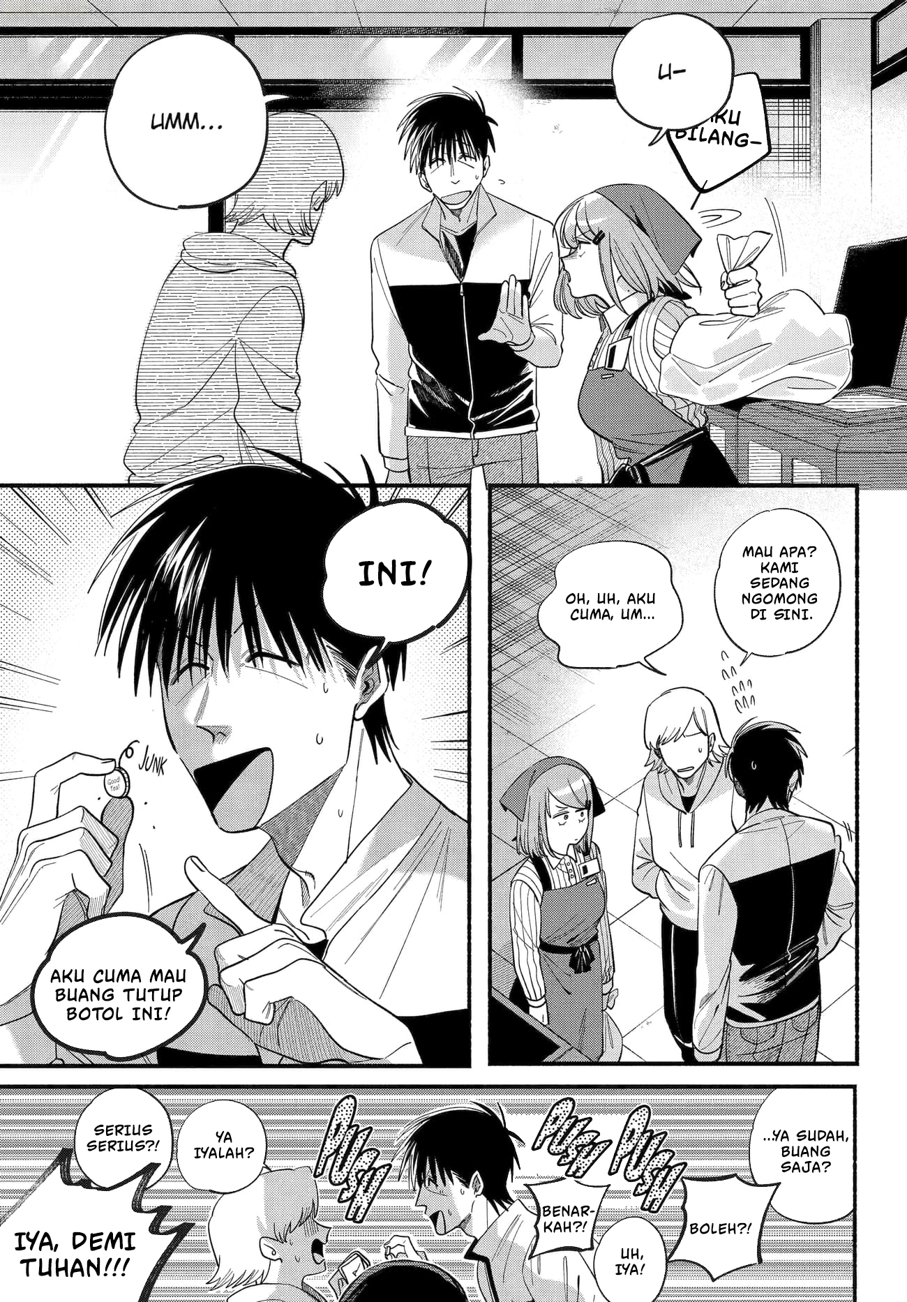 A Story About Smoking At The Back Of The Supermarket Chapter 50 Halaman 12