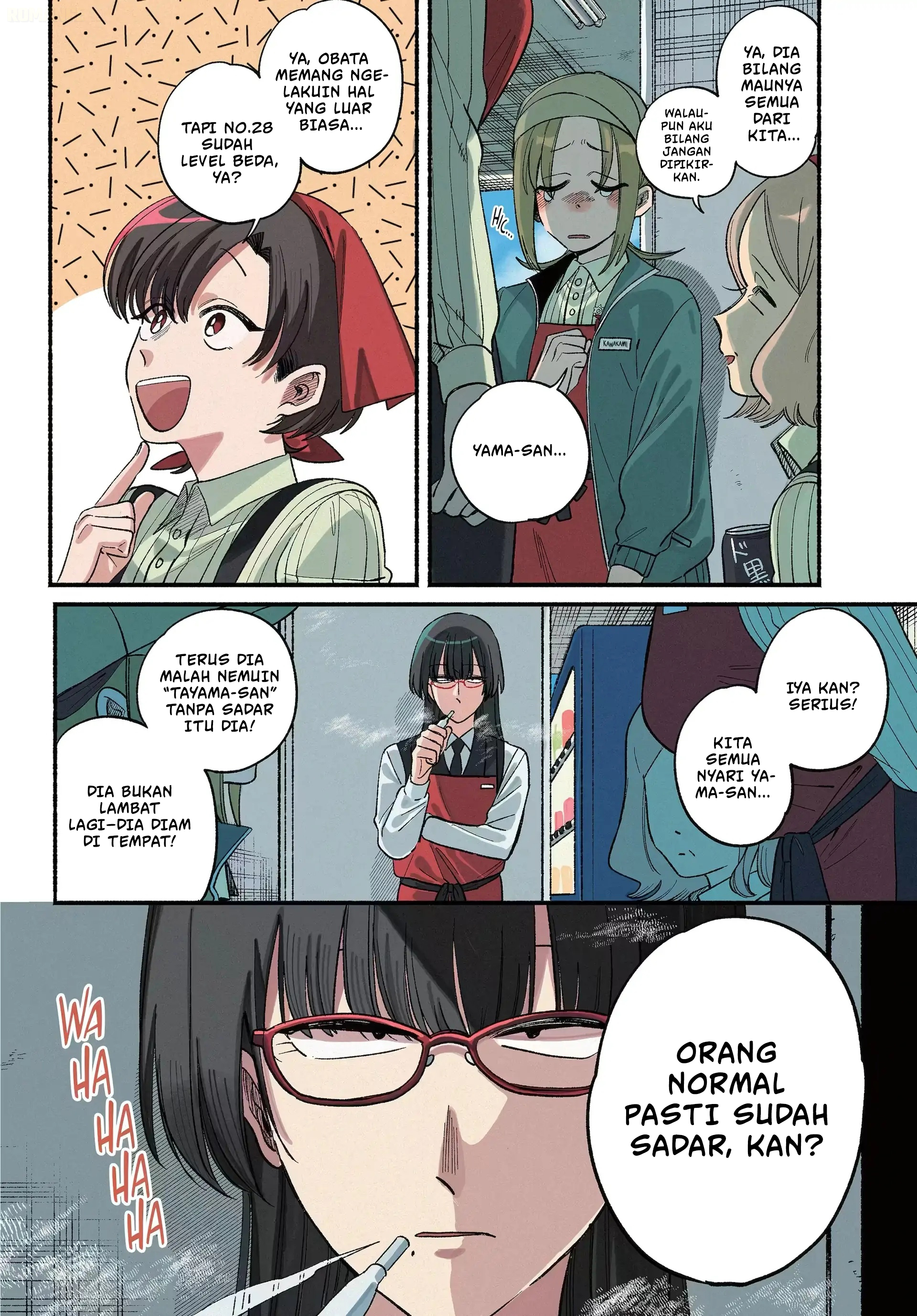 A Story About Smoking At The Back Of The Supermarket Chapter 51 Halaman 5