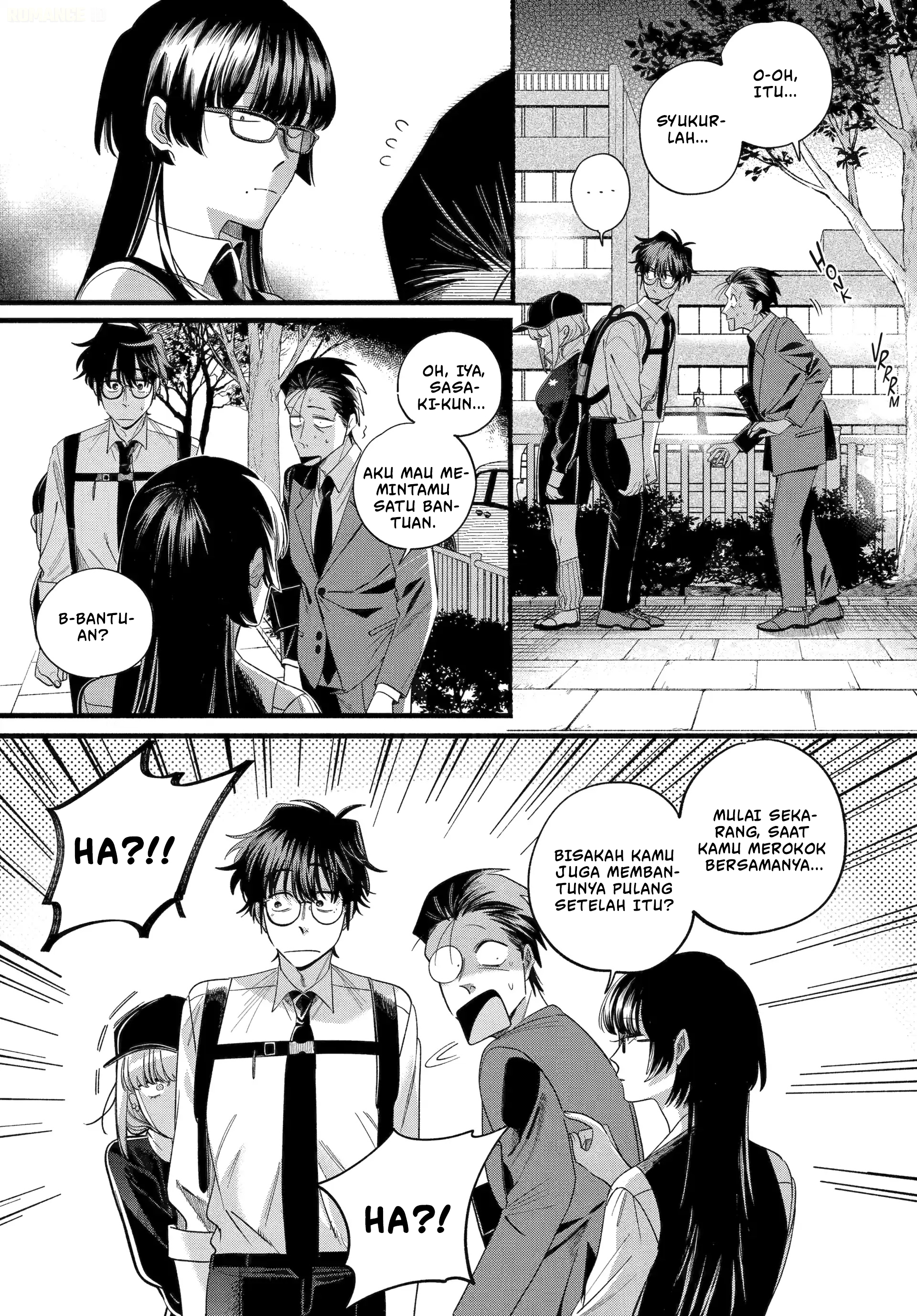 A Story About Smoking At The Back Of The Supermarket Chapter 51 Halaman 38