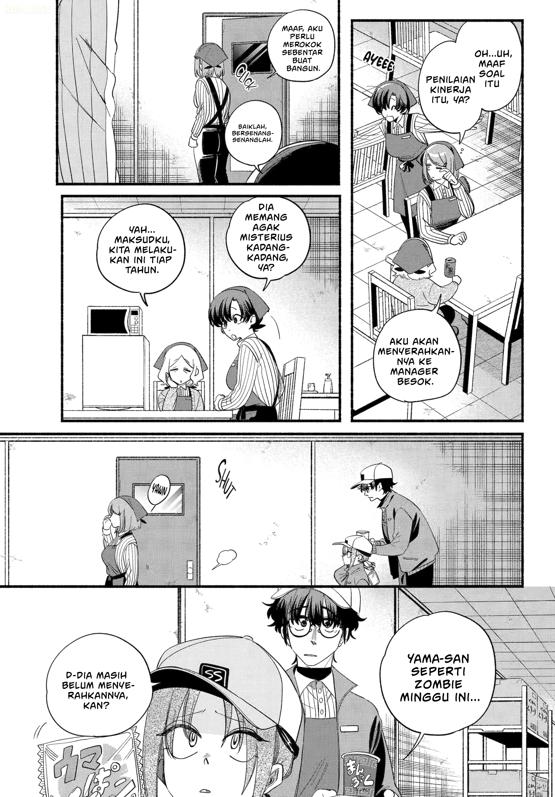 A Story About Smoking At The Back Of The Supermarket Chapter 55 Halaman 8