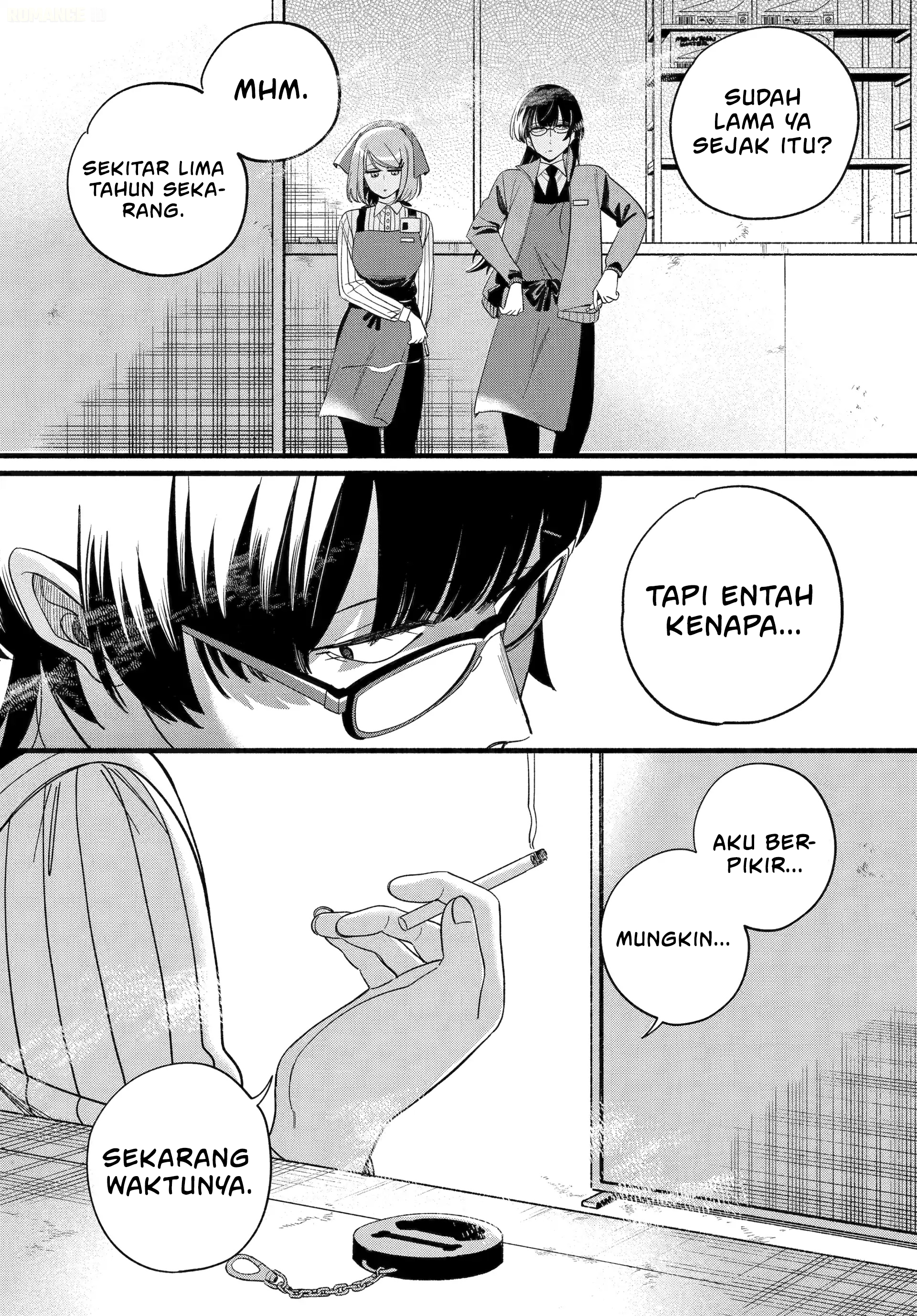 A Story About Smoking At The Back Of The Supermarket Chapter 55 Halaman 17