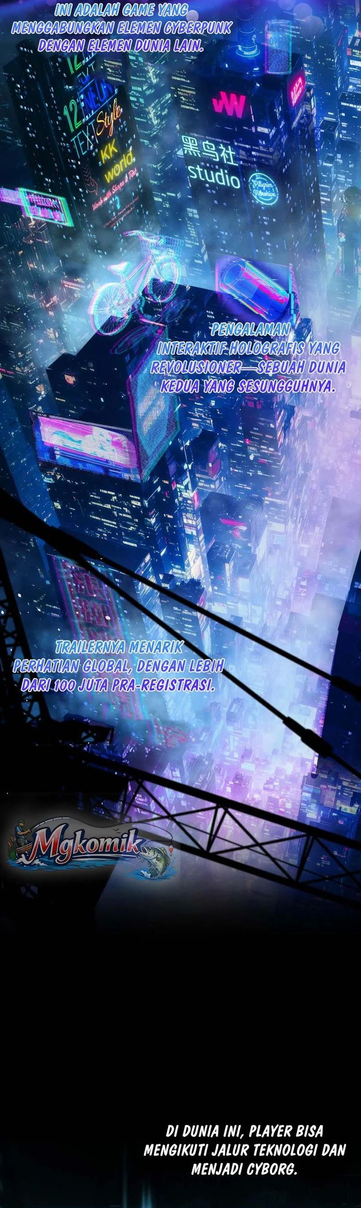 After Transmigrating Into The Cyberpunk Game I Defeated The Boss And Successfully Rose To The Top Chapter 1 Halaman 9