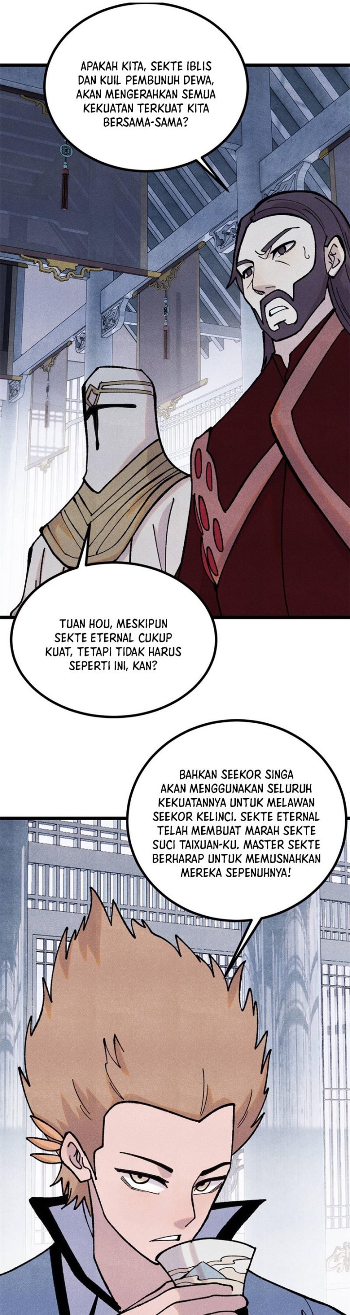 All Hail The Sect Leader Chapter 399 Halaman 8