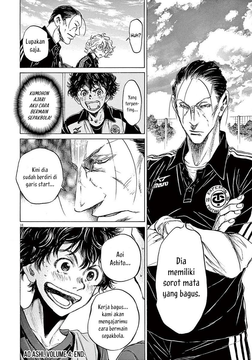 Ao Ashi Chapter 39 Halaman 19