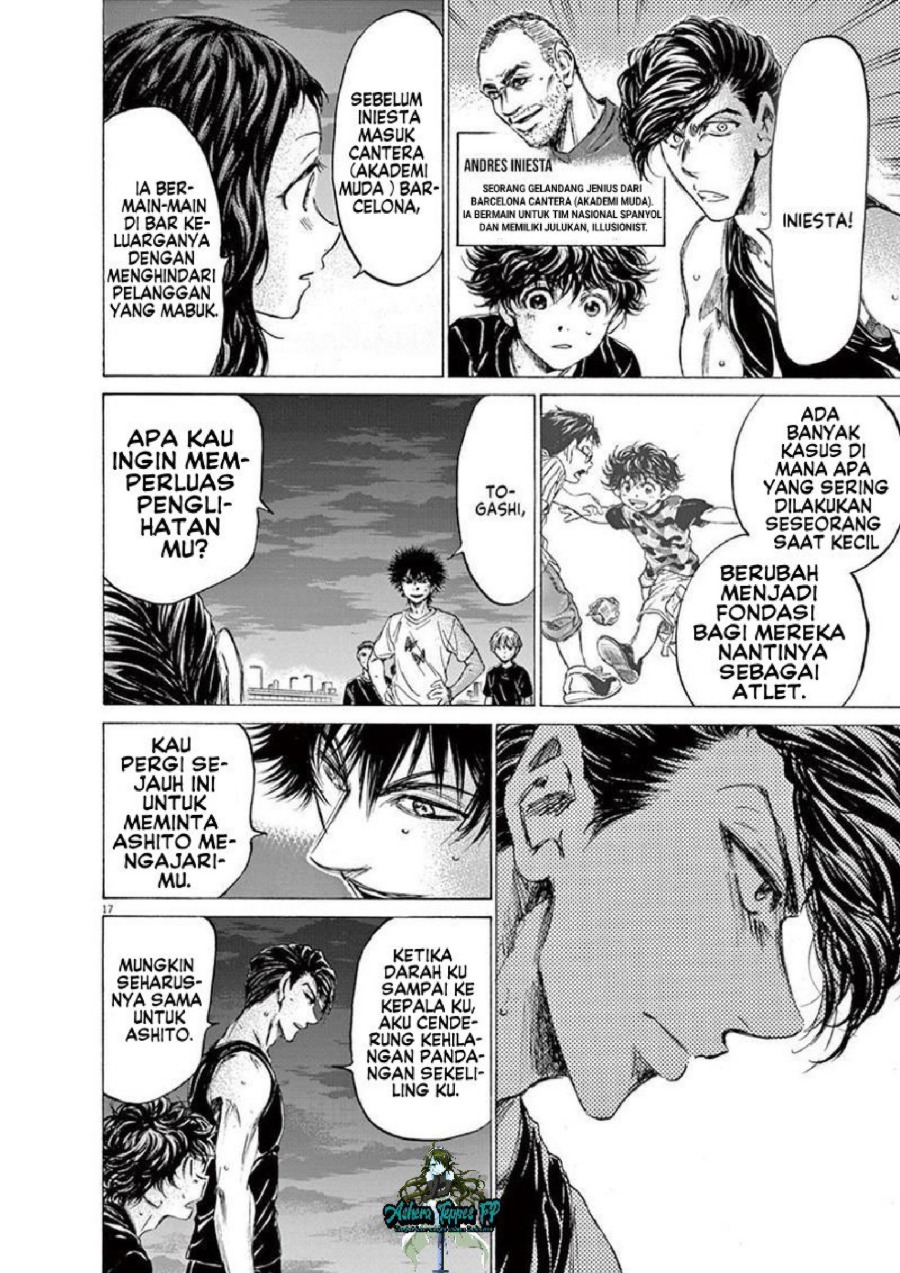 Ao Ashi Chapter 141 Halaman 19