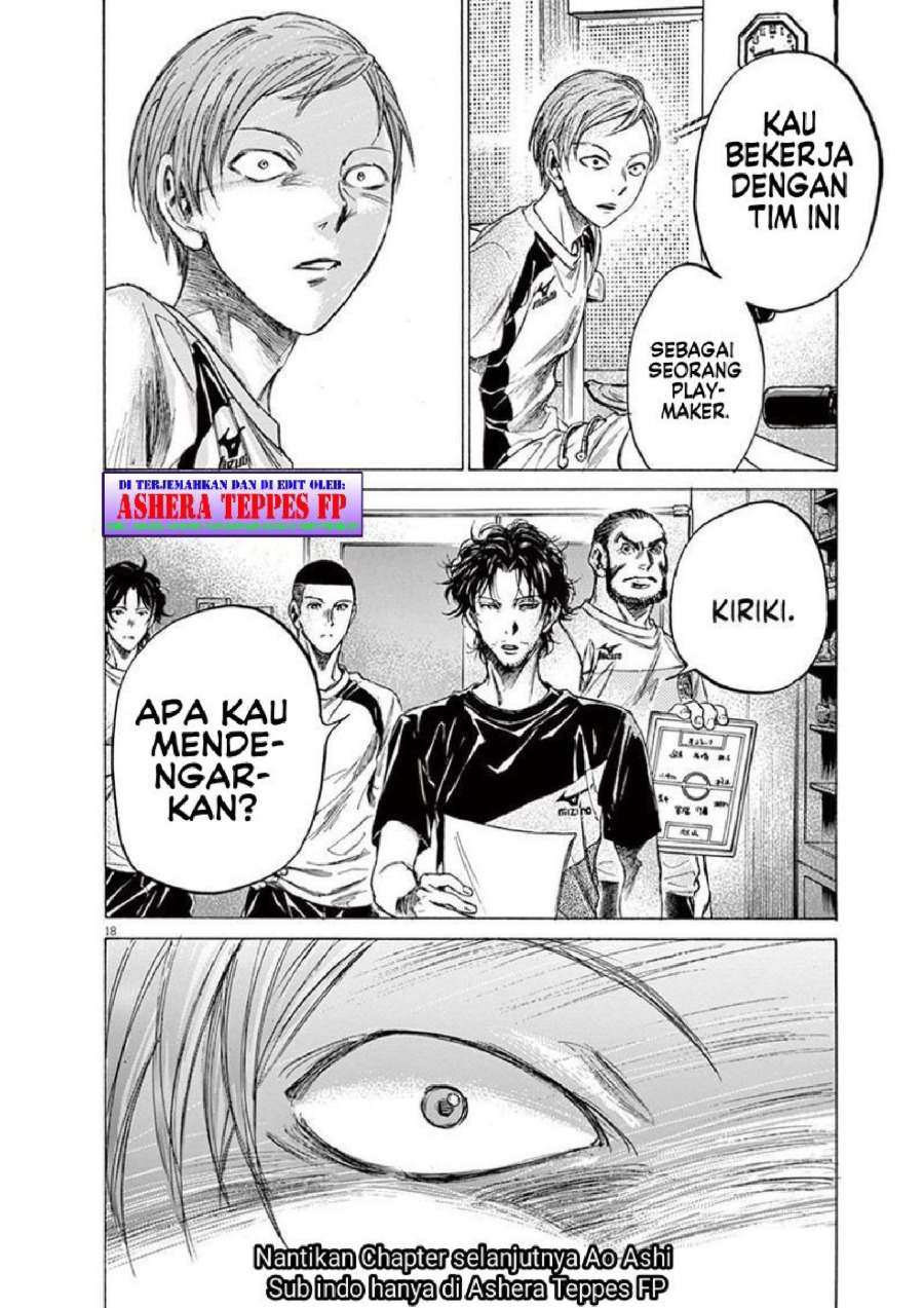 Ao Ashi Chapter 148 Halaman 24