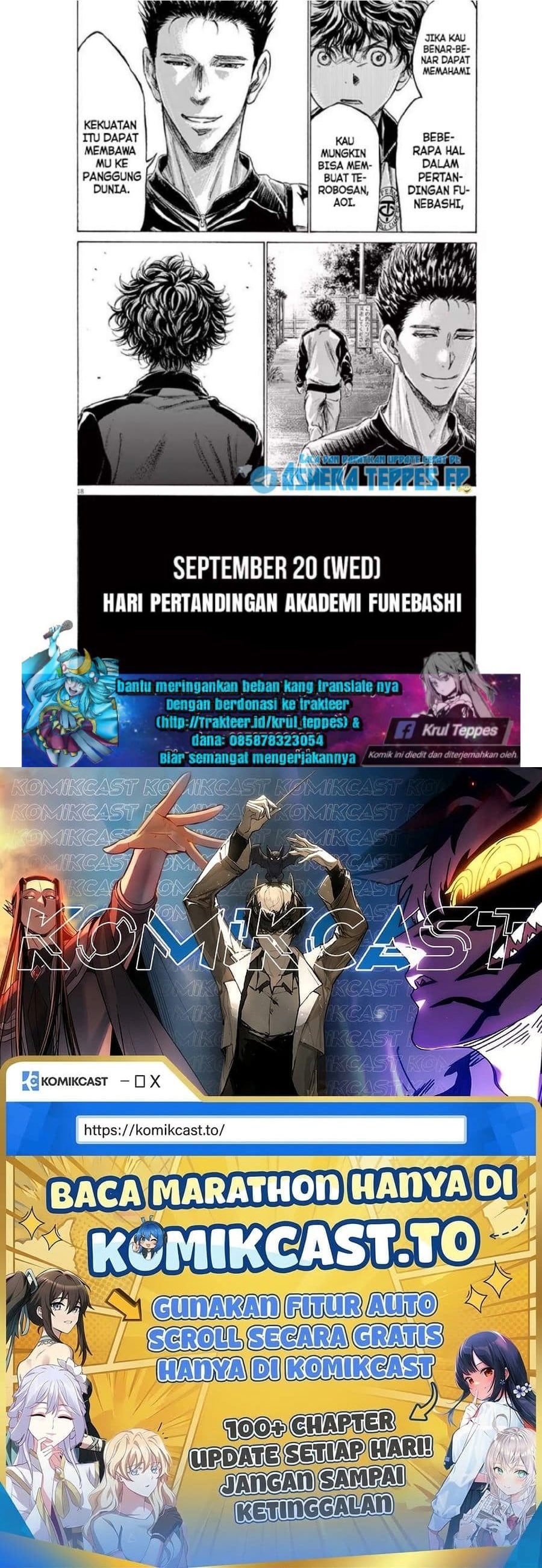 Ao Ashi Chapter 178 Halaman 19