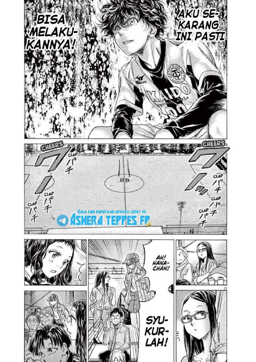 Ao Ashi Chapter 179 Halaman 15