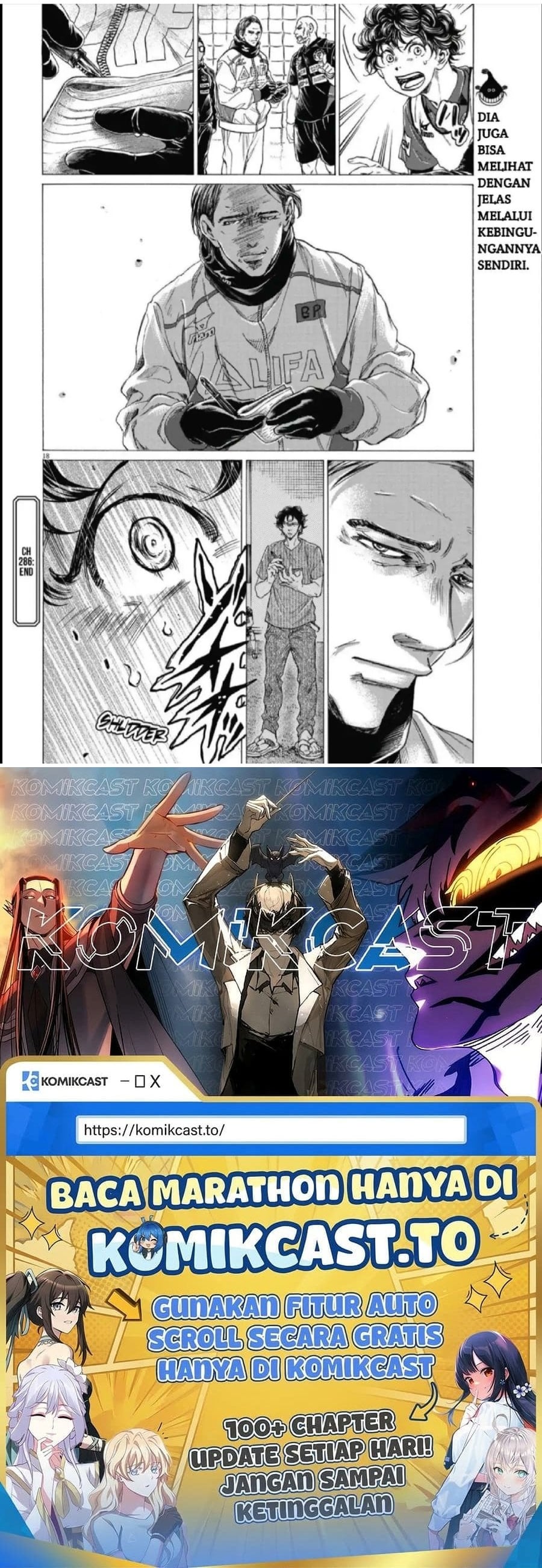 Ao Ashi Chapter 286 Halaman 19