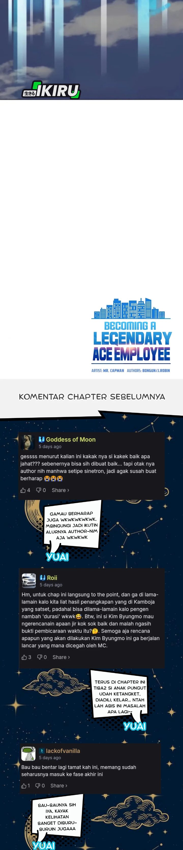 Becoming A Legendary Ace Employee Chapter 131 Halaman 44