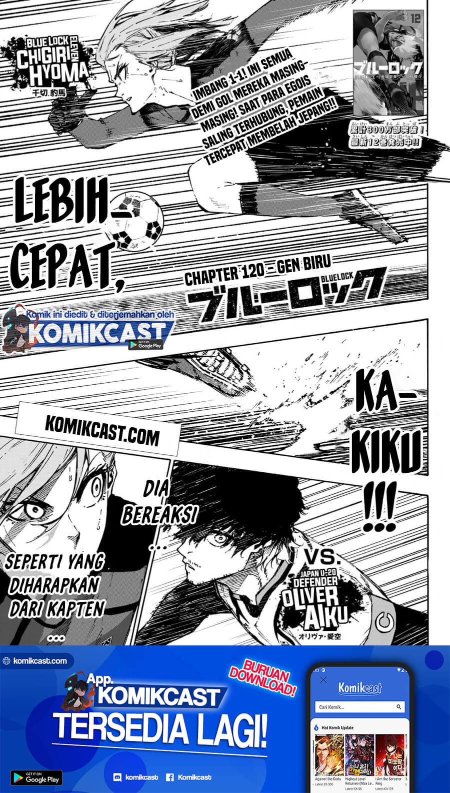 Blue Lock Chapter 120 Halaman 2
