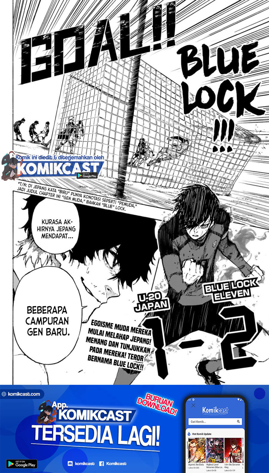 Blue Lock Chapter 120 Halaman 18