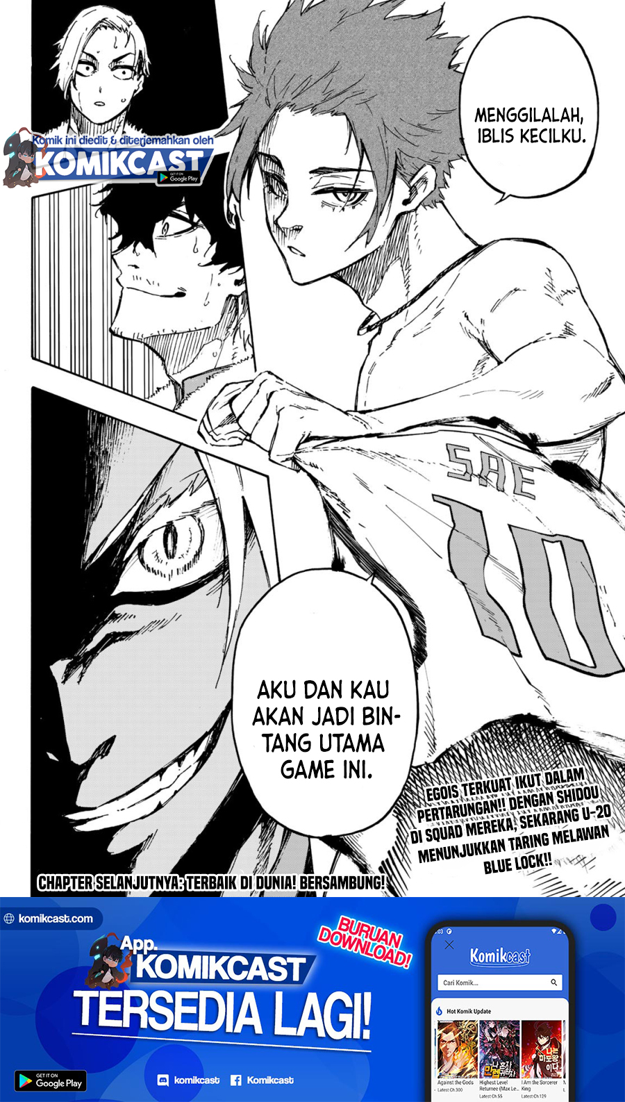 Blue Lock Chapter 122 Halaman 21
