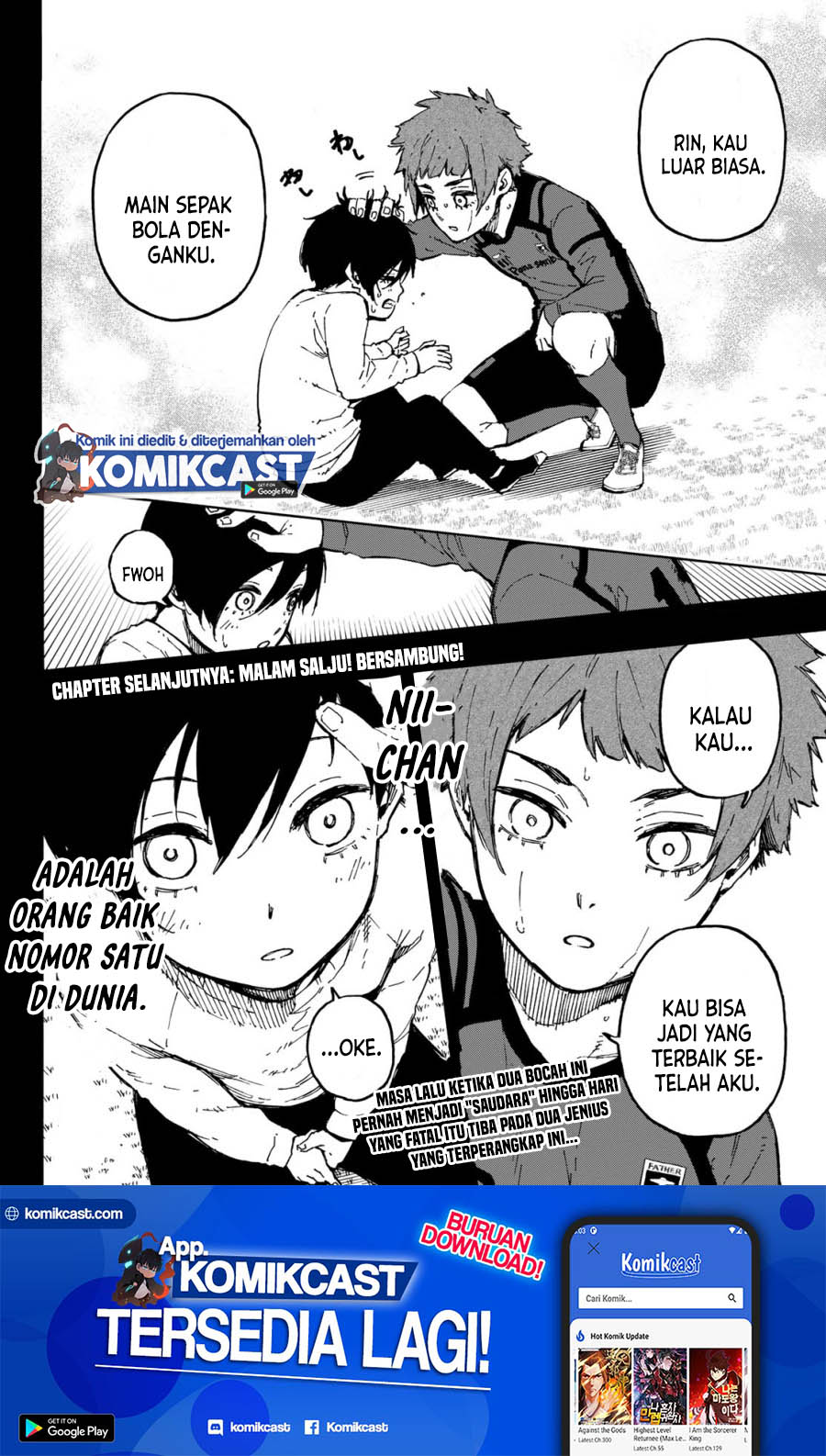 Blue Lock Chapter 123 Halaman 21