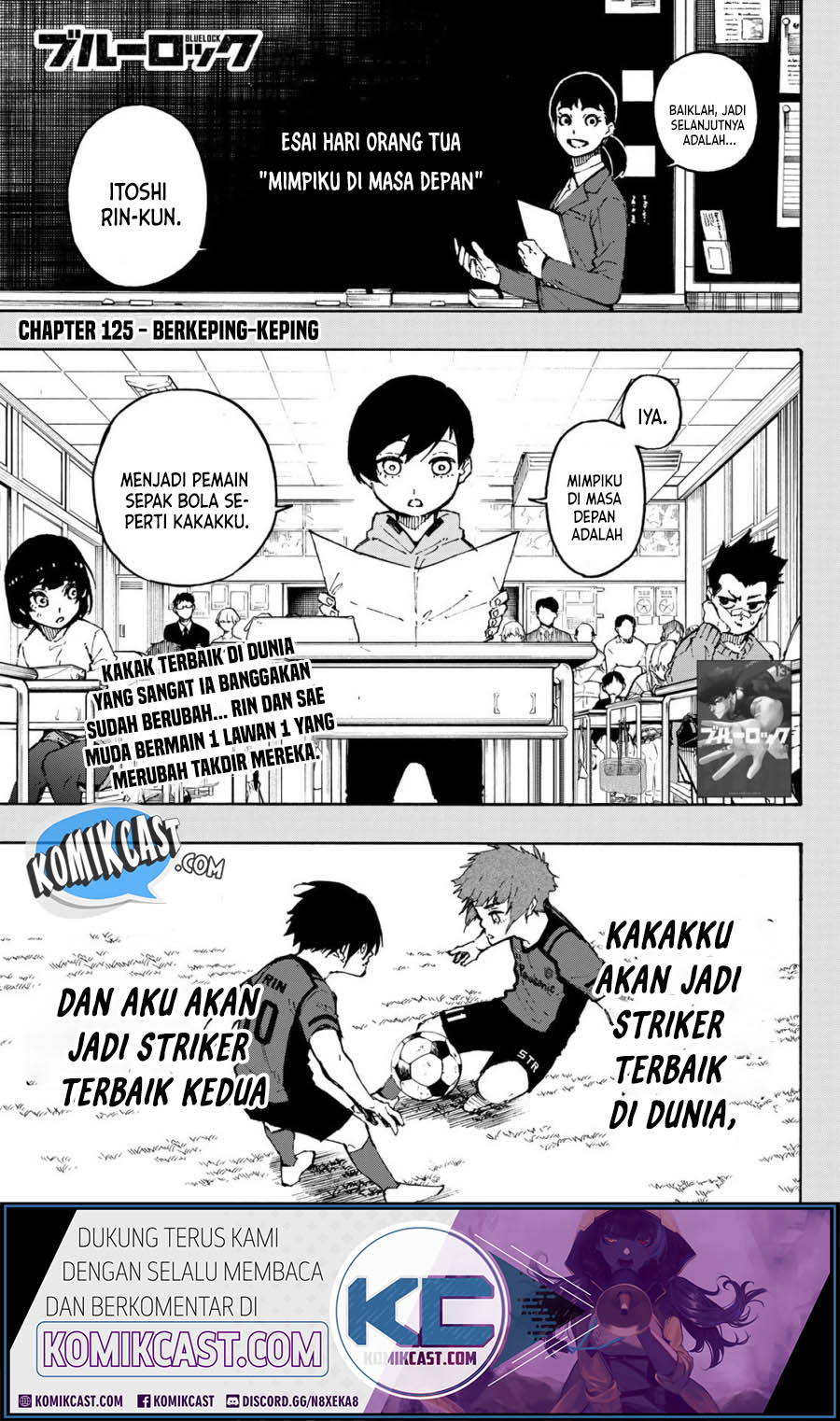 Blue Lock Chapter 125 Halaman 2