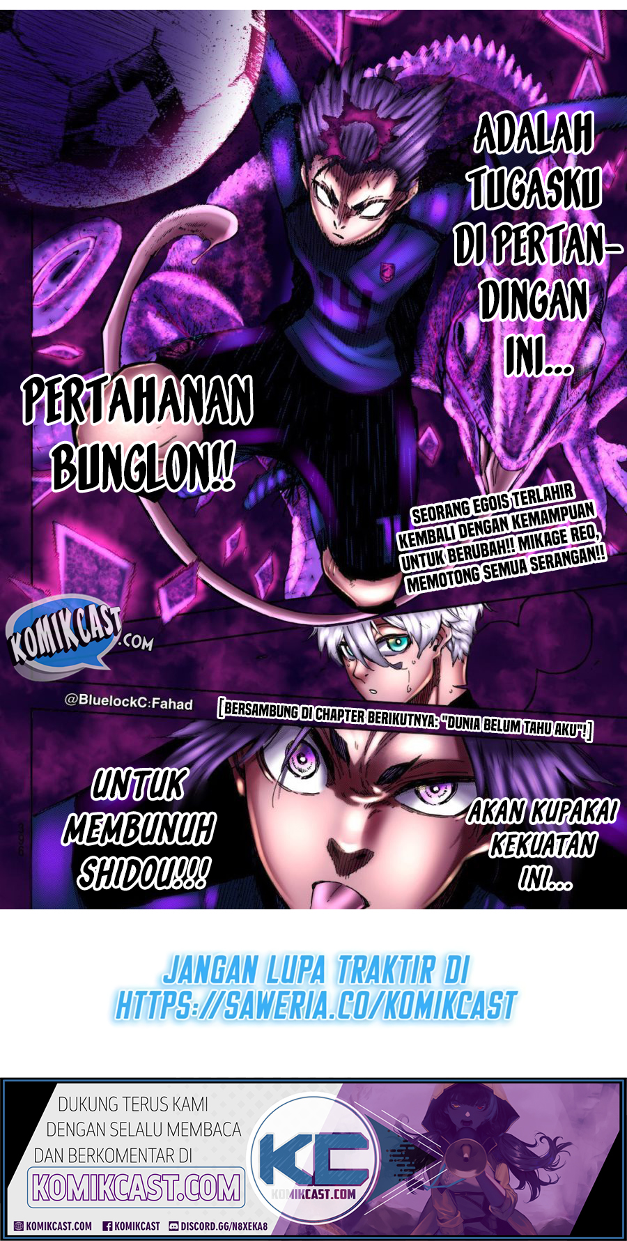 Blue Lock Chapter 129 Halaman 22