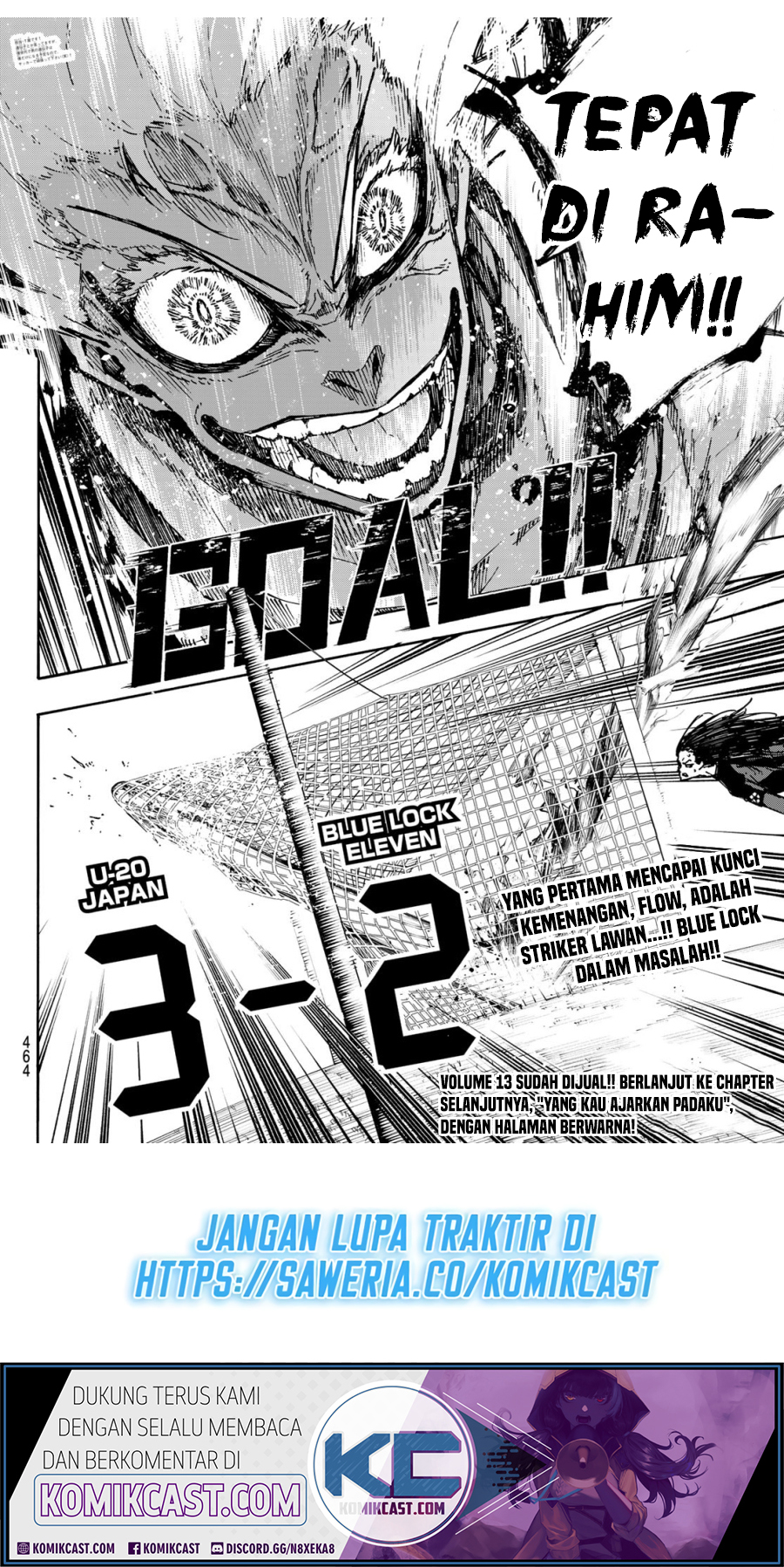 Blue Lock Chapter 130 Halaman 22