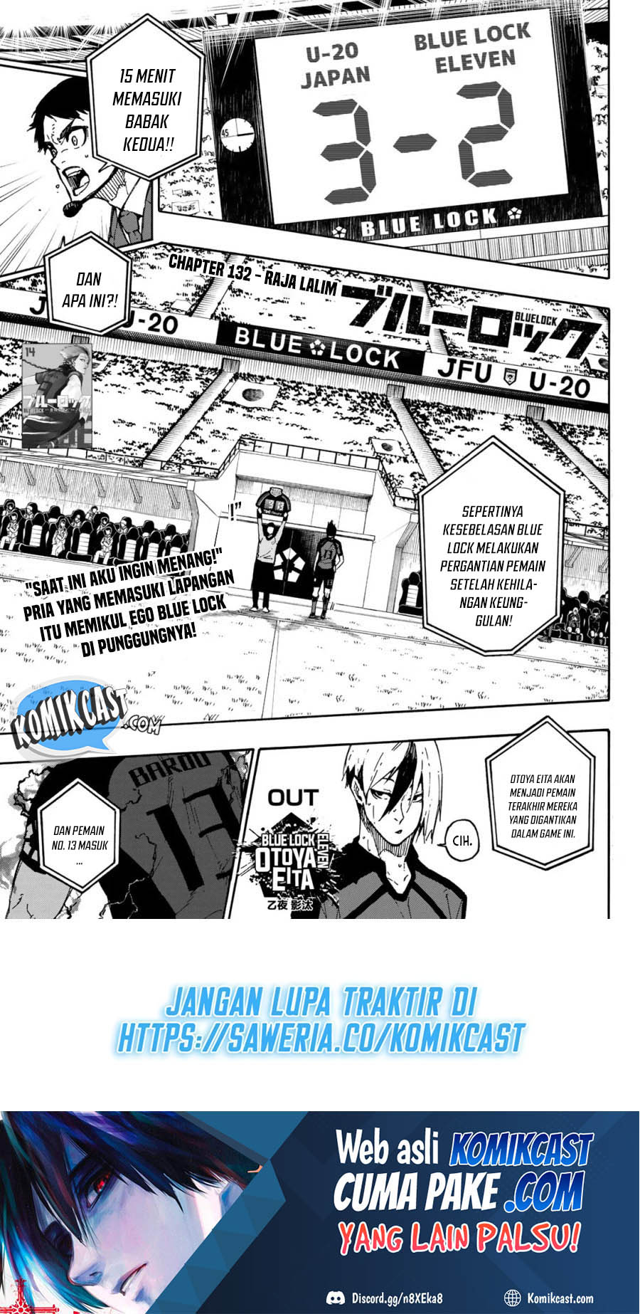 Blue Lock Chapter 132 Halaman 2