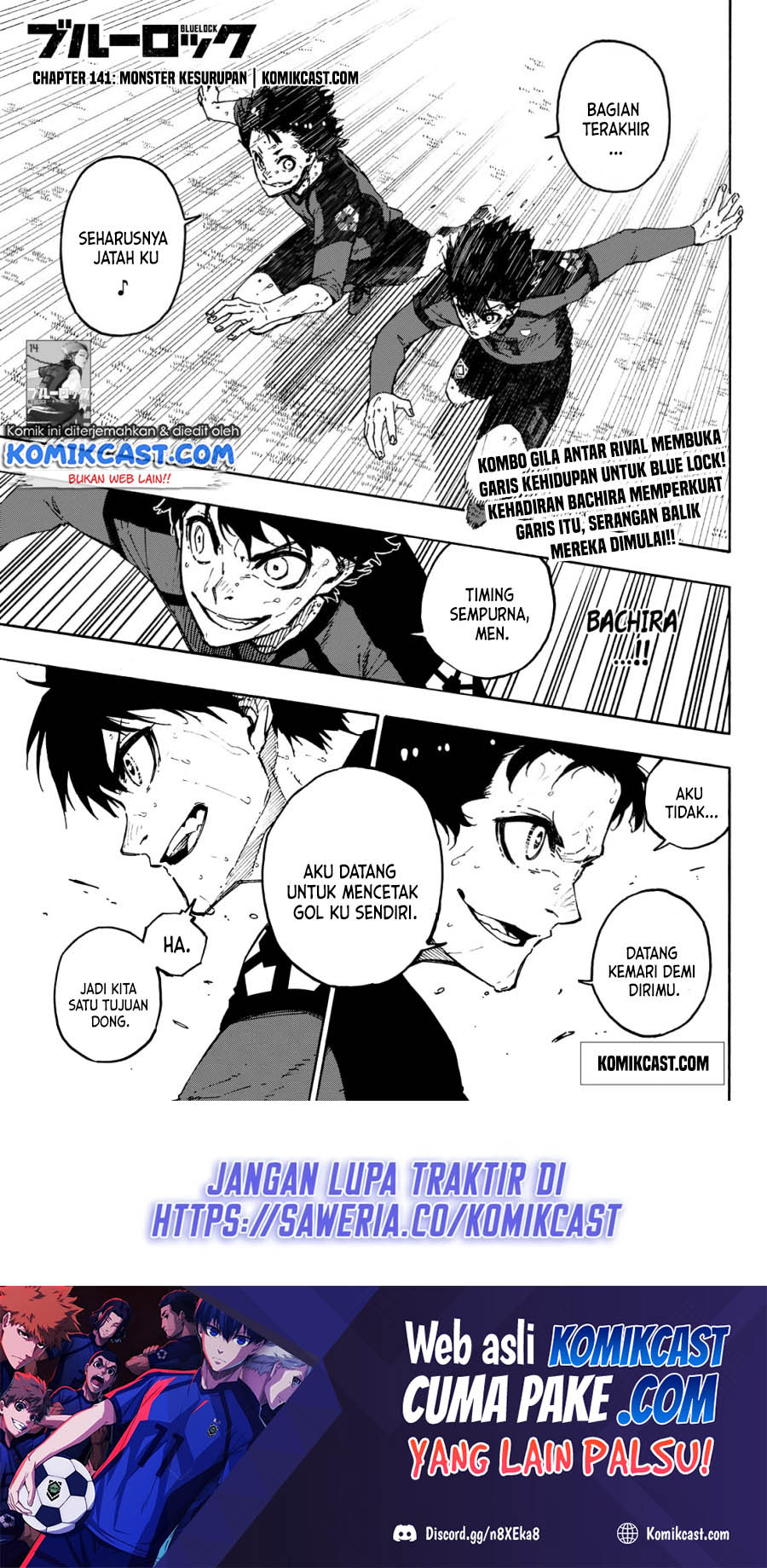 Blue Lock Chapter 141 Halaman 2