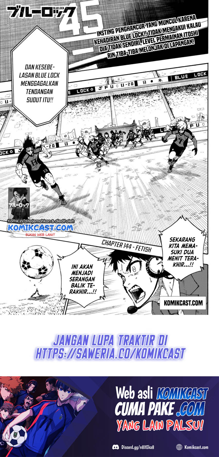Blue Lock Chapter 144 Halaman 2