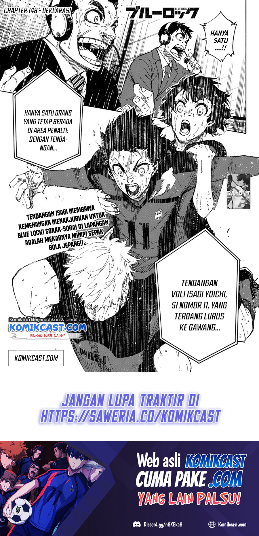 Blue Lock Chapter 148 Halaman 2