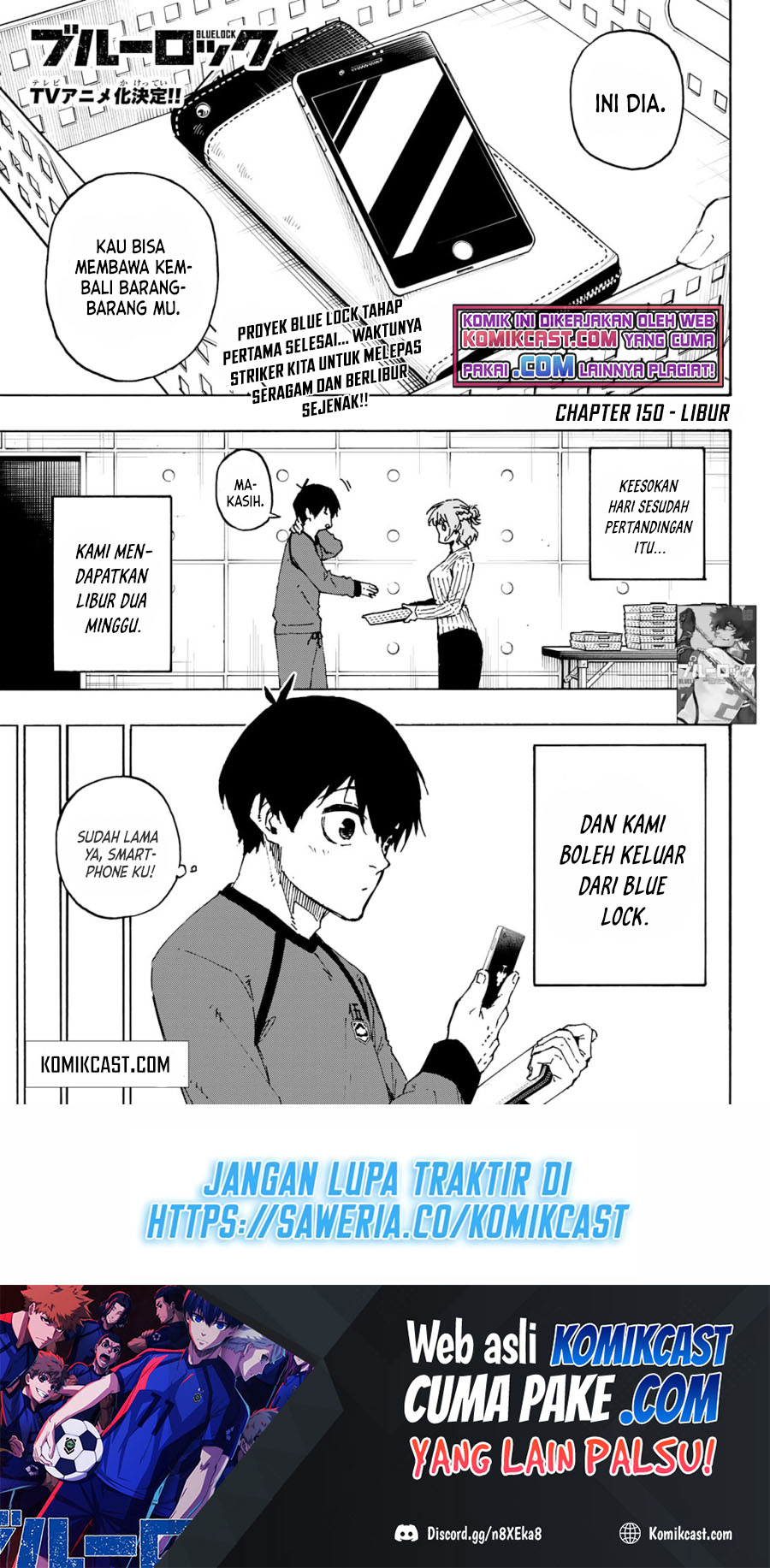 Blue Lock Chapter 150 Halaman 2