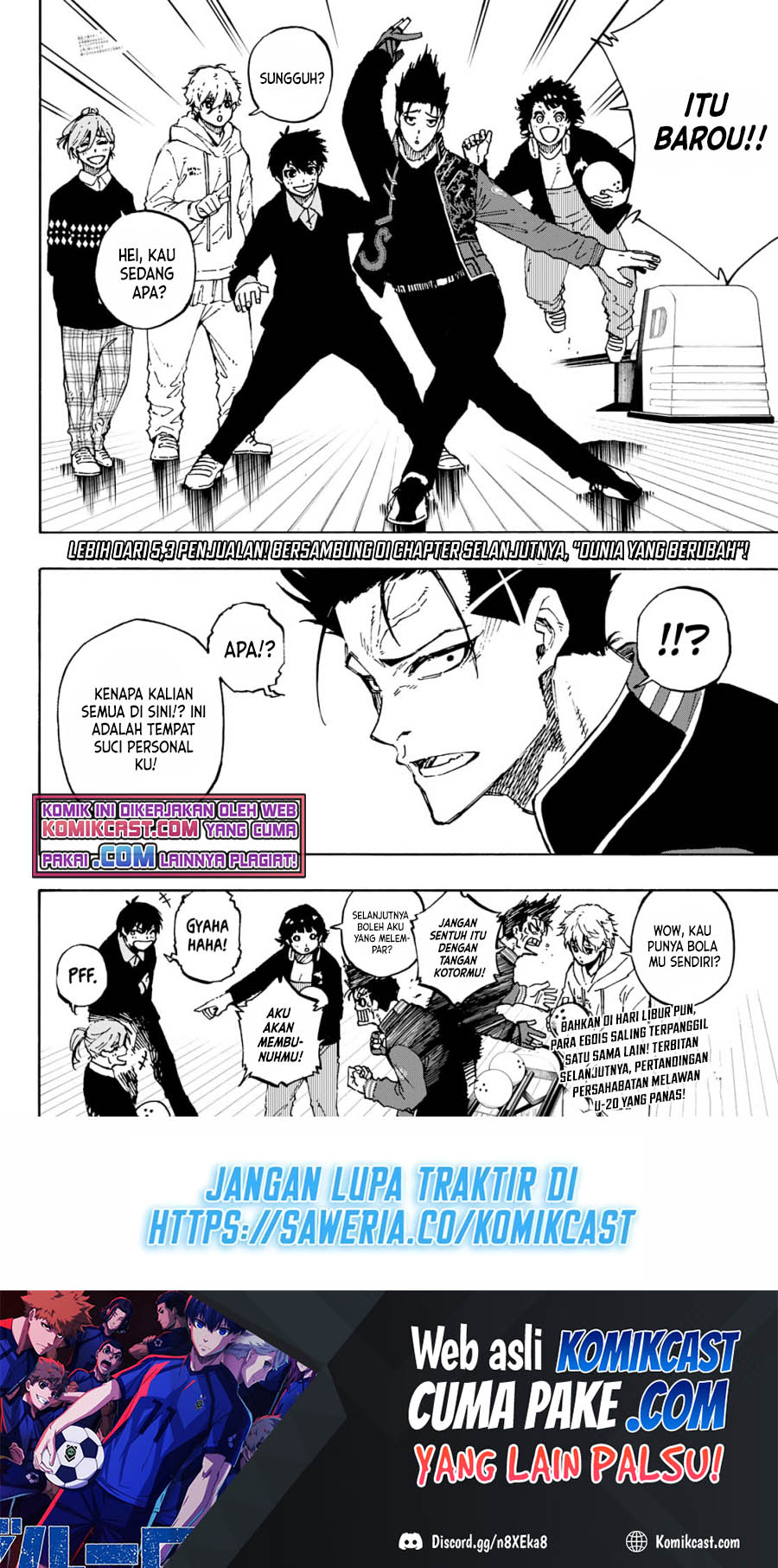 Blue Lock Chapter 150 Halaman 22