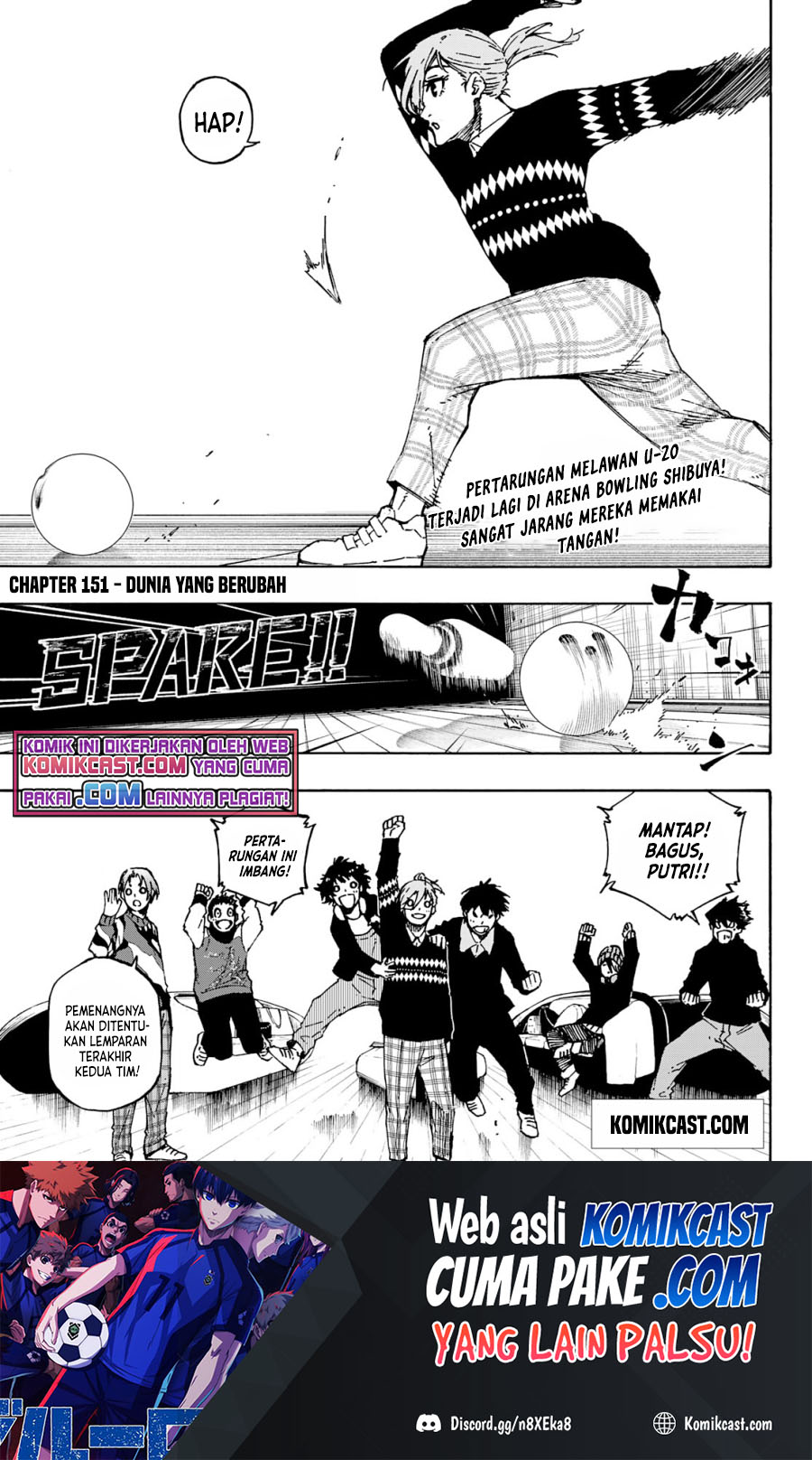 Blue Lock Chapter 151 Halaman 2