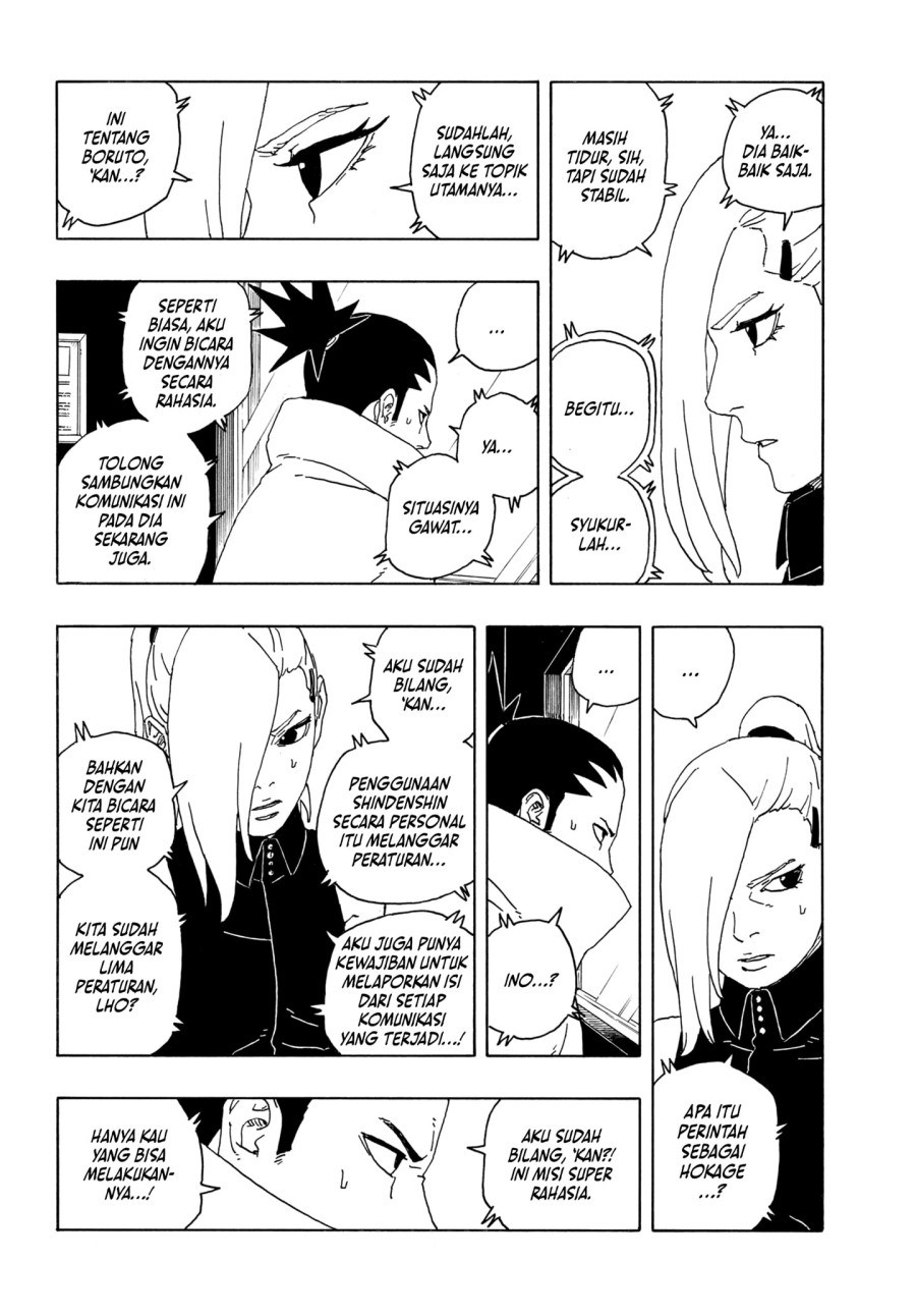 Boruto Two Blue Vortex Chapter 14 Halaman 22