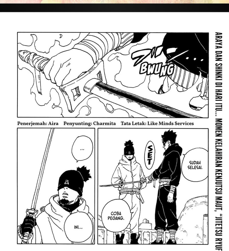 Boruto Two Blue Vortex Chapter 19 Halaman 2