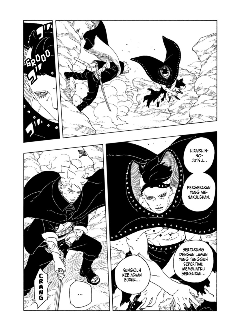 Boruto Two Blue Vortex Chapter 22 Halaman 21