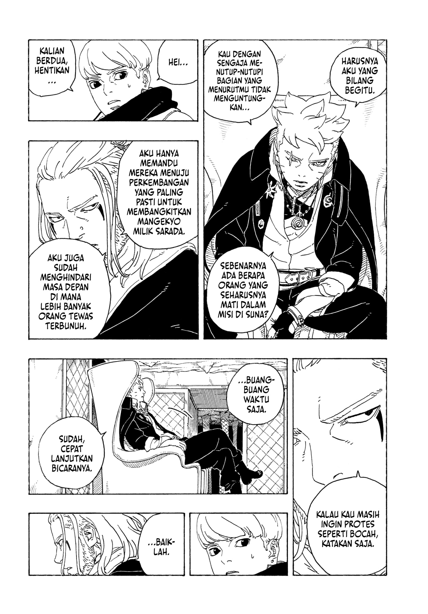 Boruto Two Blue Vortex Chapter 26 Halaman 28