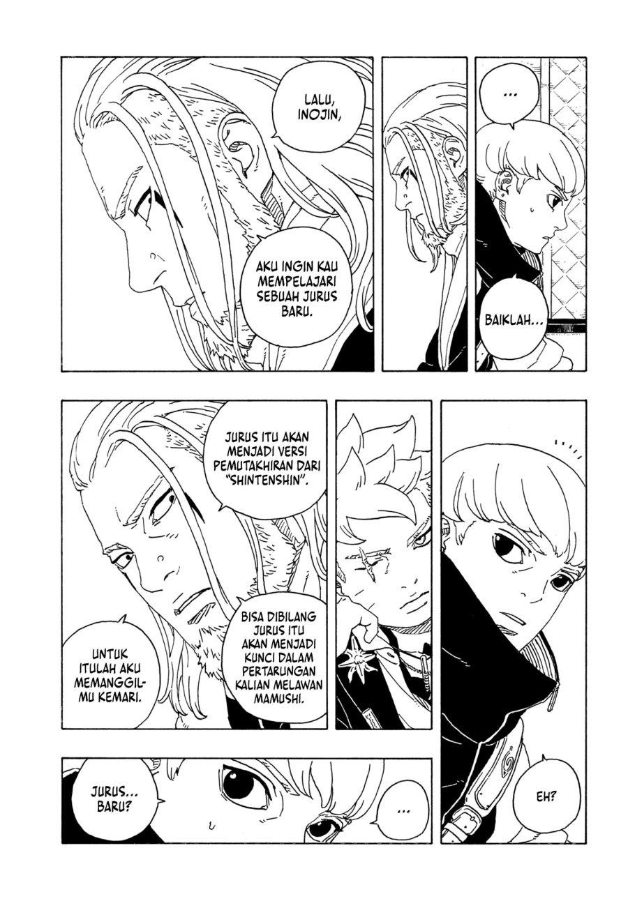 Boruto Two Blue Vortex Chapter 27 Halaman 21