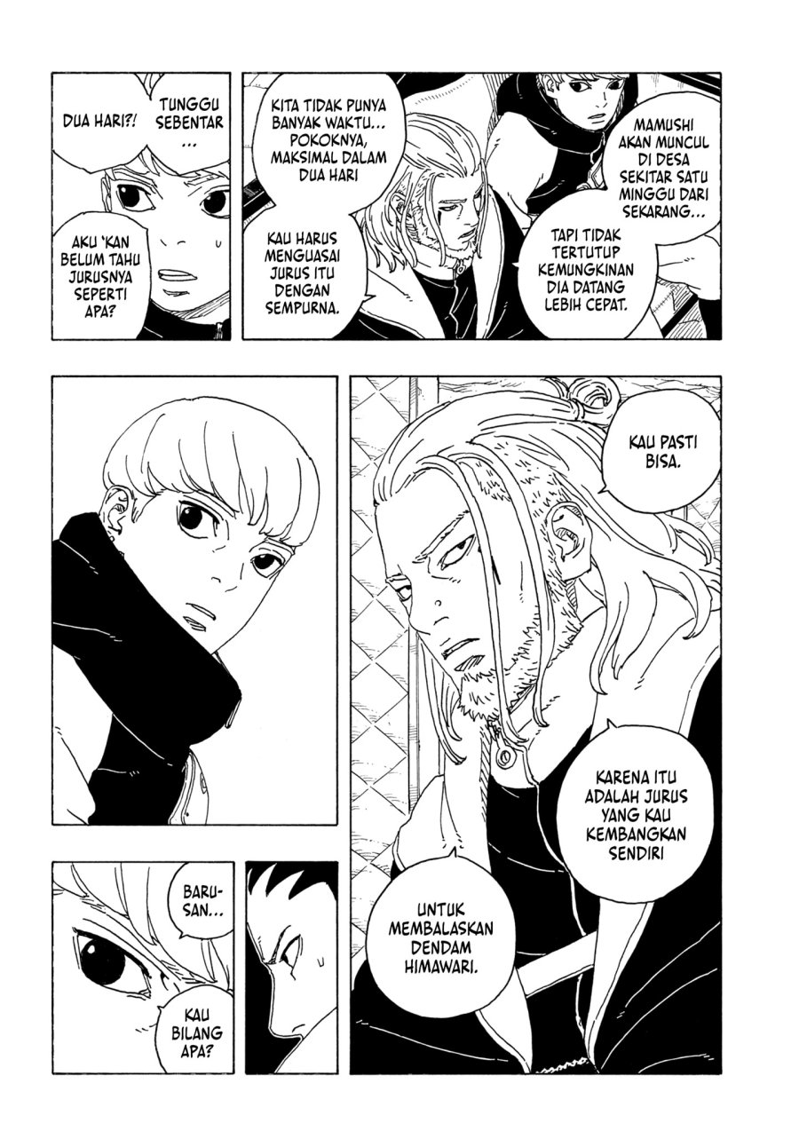 Boruto Two Blue Vortex Chapter 27 Halaman 22