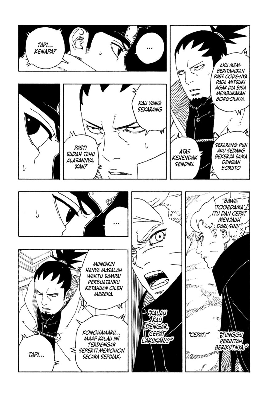 Boruto Two Blue Vortex Chapter 27 Halaman 32