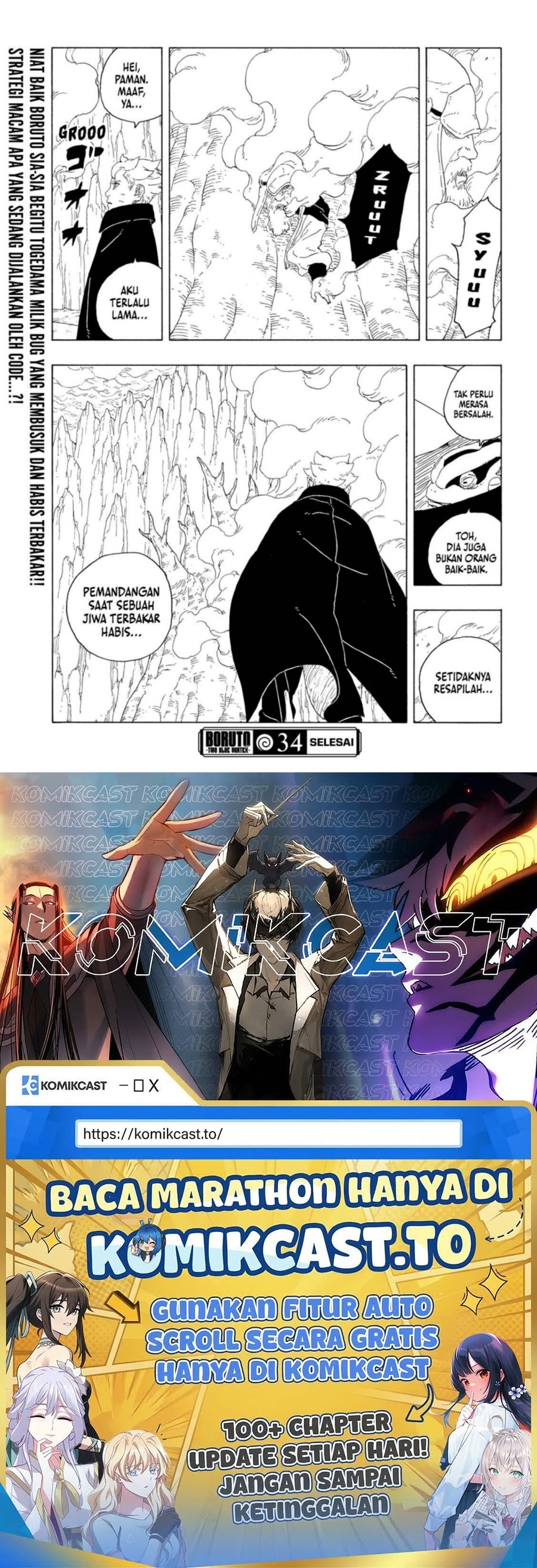 Boruto Two Blue Vortex Chapter 34 Halaman 41
