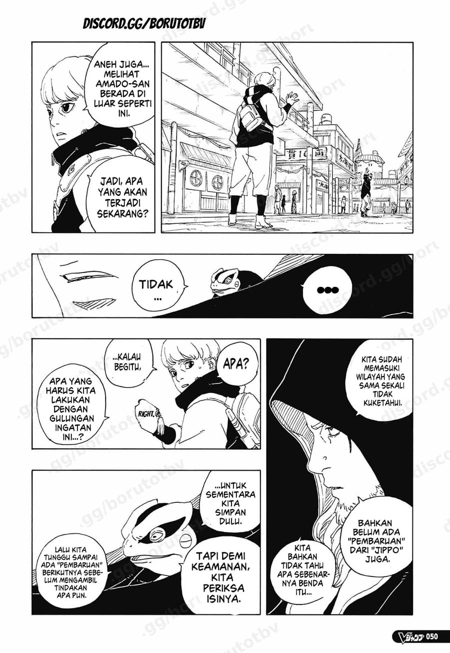 Boruto Two Blue Vortex Chapter 35 Halaman 32