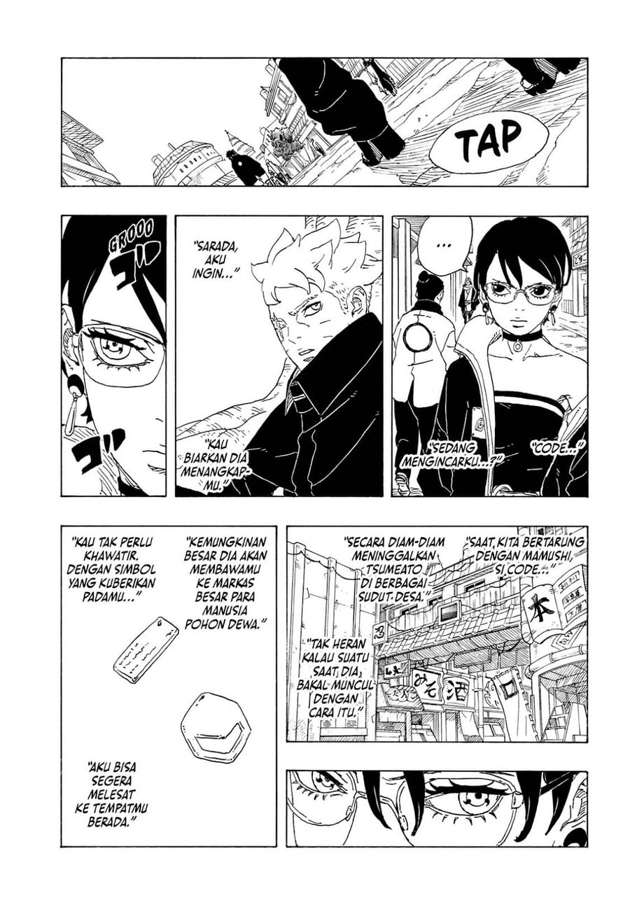 Boruto Two Blue Vortex Chapter 36 Halaman 33