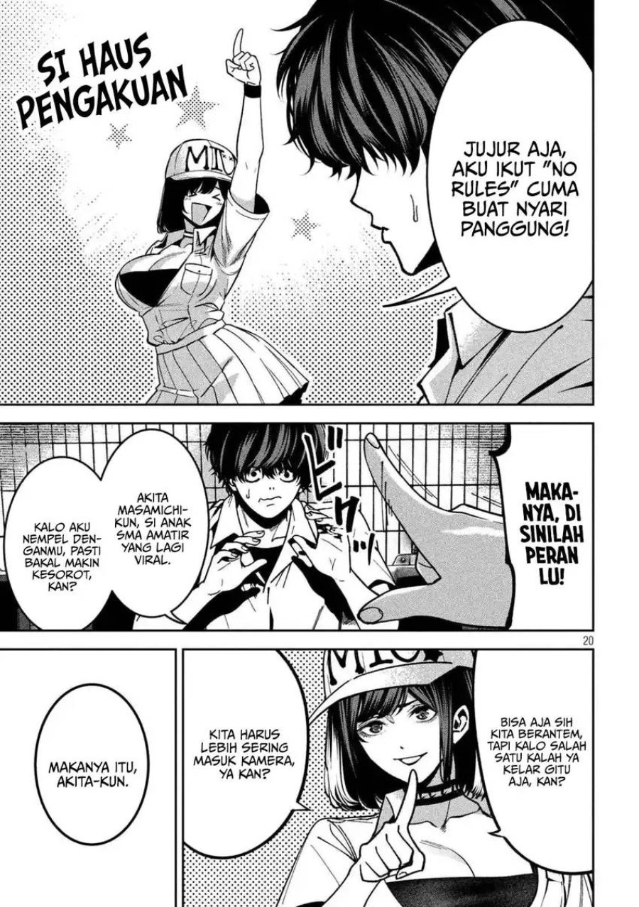 Bouryoku Banzai Chapter 43 Halaman 21