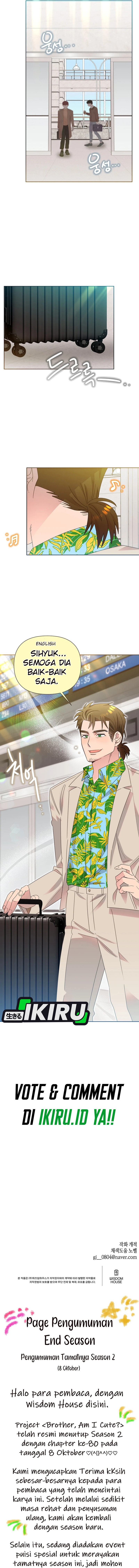 Brother Am I Cute Chapter 80 Halaman 17