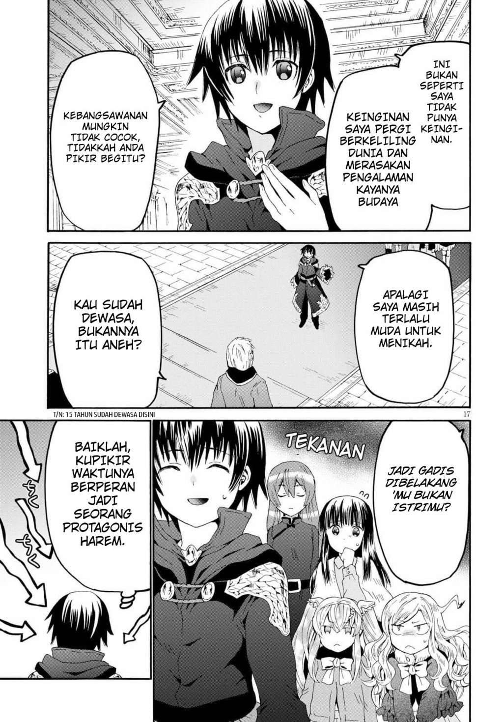 Death March Kara Hajimaru Isekai Kyousoukyoku Chapter 64 Halaman 16