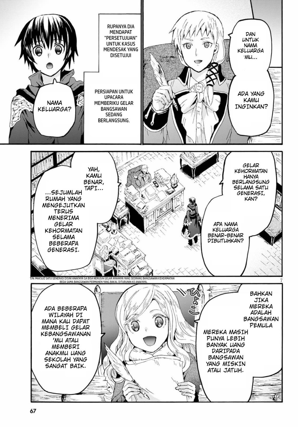 Death March Kara Hajimaru Isekai Kyousoukyoku Chapter 65 Halaman 6