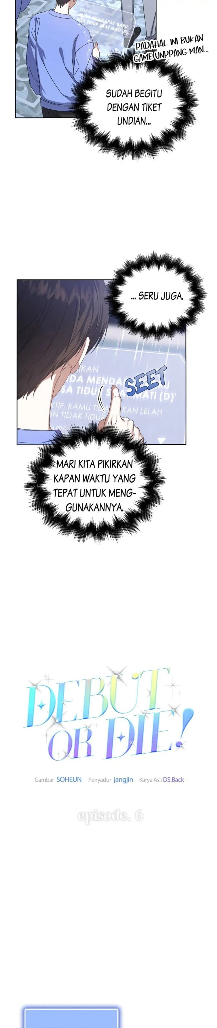 Debut Or Die Chapter 6 Halaman 5