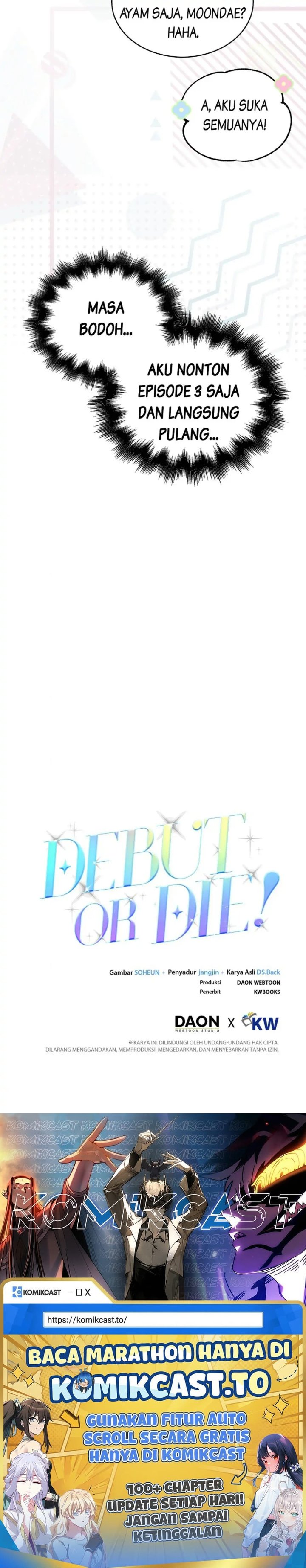 Debut Or Die Chapter 20 Halaman 31