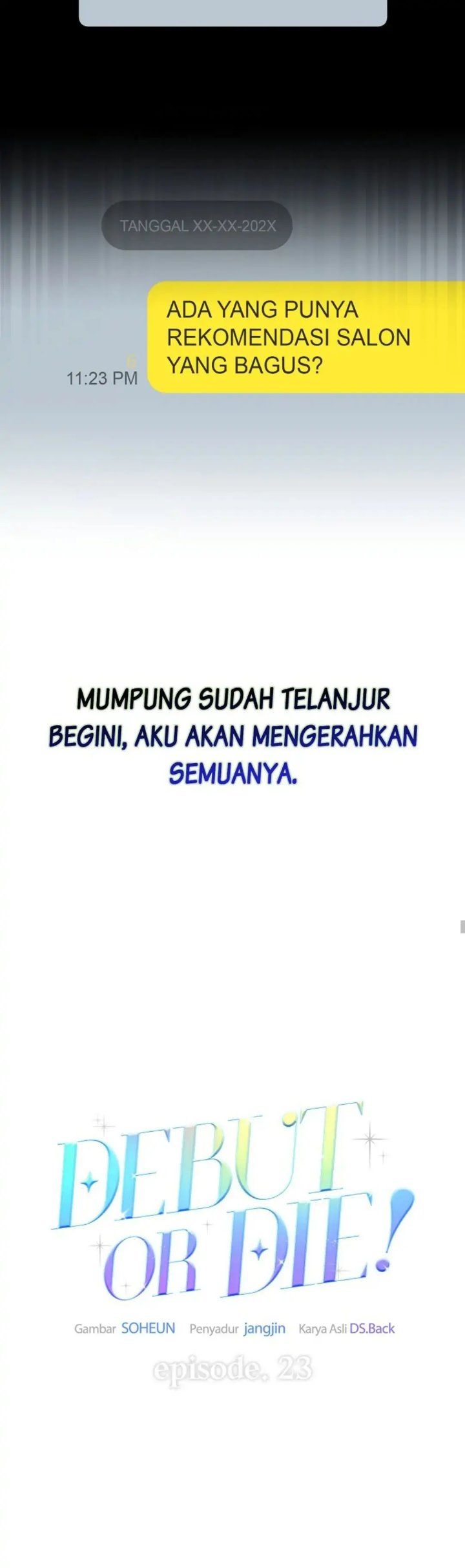 Debut Or Die Chapter 23 Halaman 9