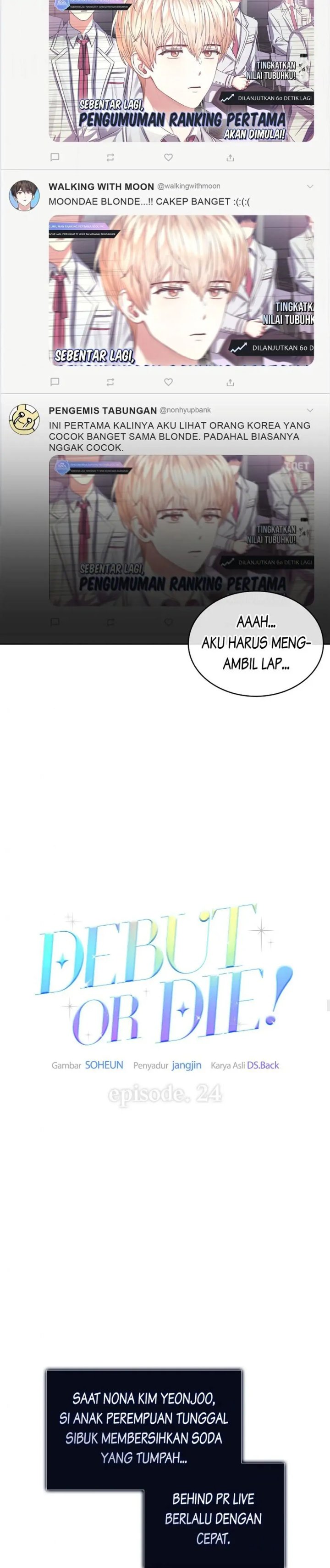 Debut Or Die Chapter 24 Halaman 4