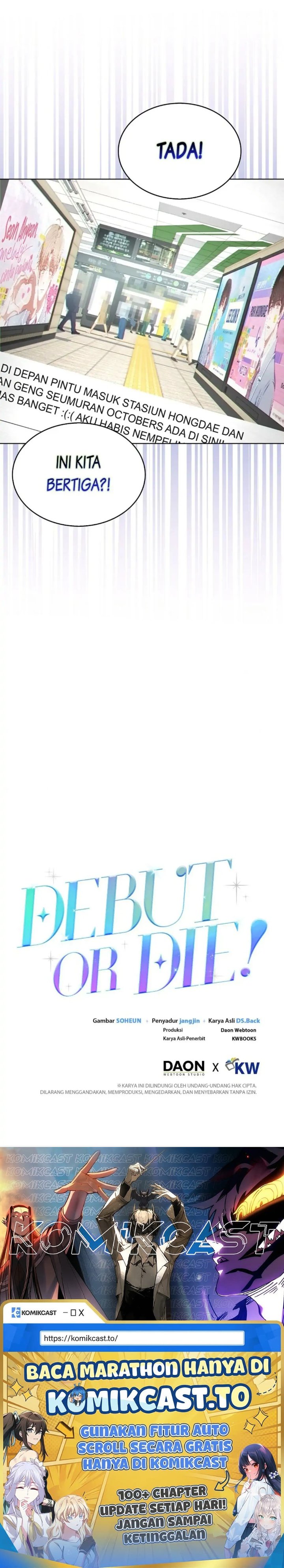 Debut Or Die Chapter 31 Halaman 36