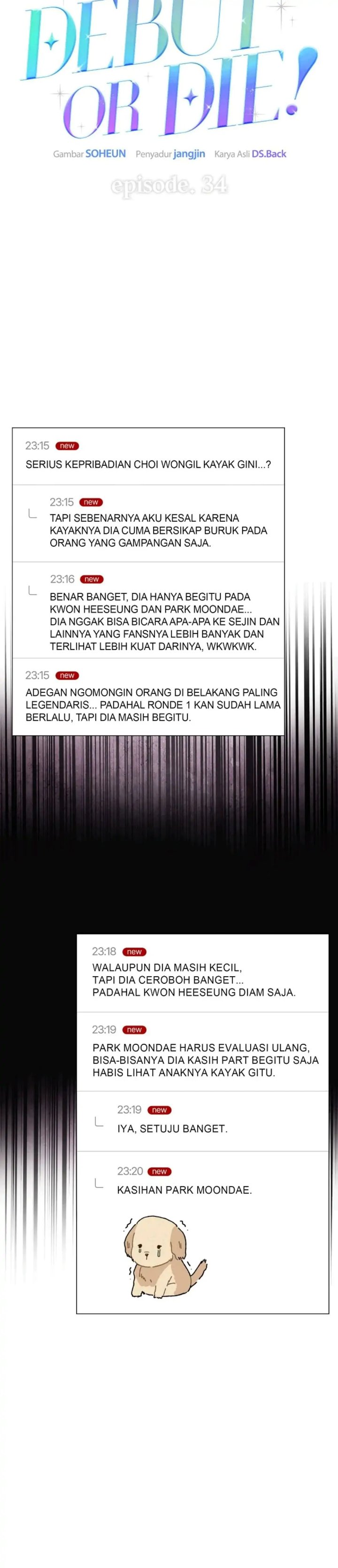 Debut Or Die Chapter 34 Halaman 8