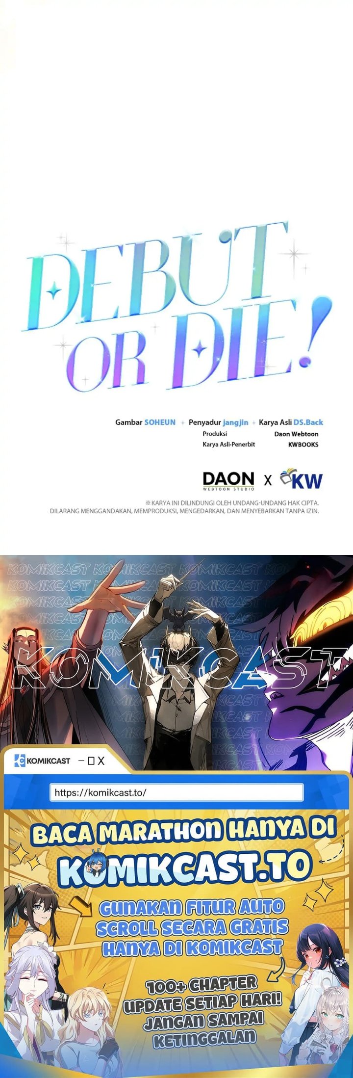 Debut Or Die Chapter 34 Halaman 25