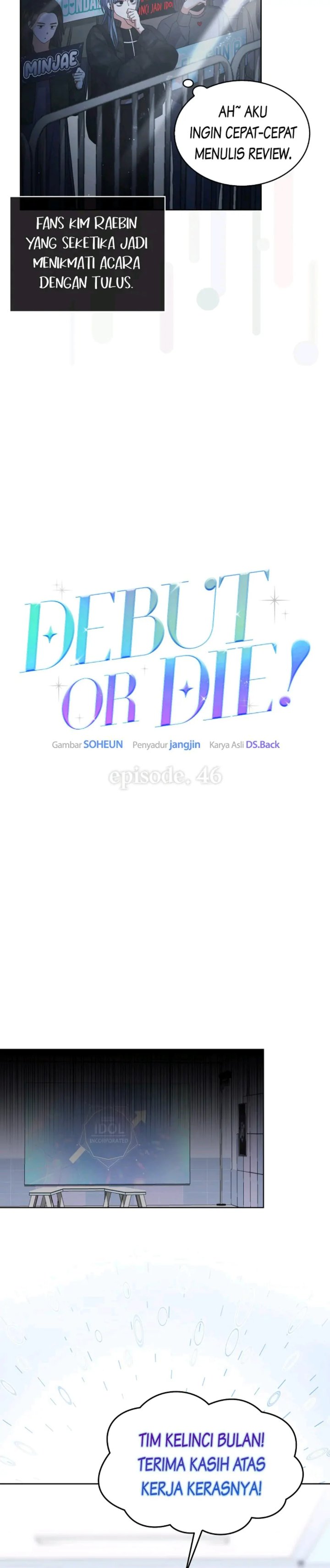 Debut Or Die Chapter 46 Halaman 14
